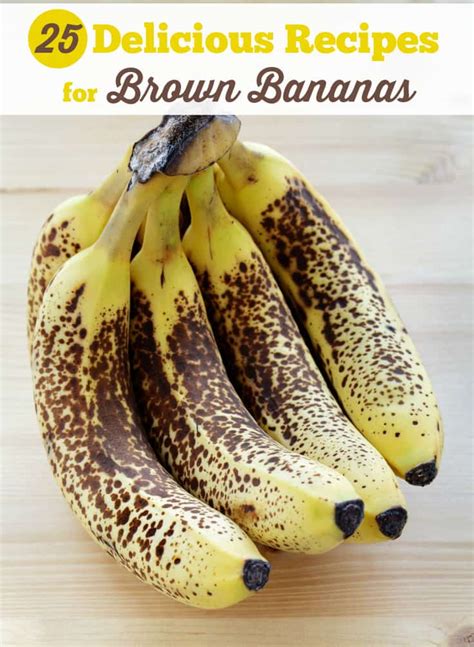 25 Delicious Recipes for Brown Bananas - Simply Stacie