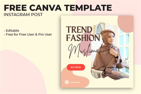 Free Canva Template Instagram Post Graphic by JunioR Design · Creative Fabrica