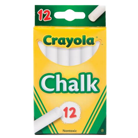 Crayola Chalk, White Ages 3+ Child - Walmart.com - Walmart.com