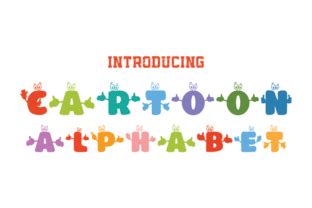 Cartoon Alphabet Font by GraphicsNinja · Creative Fabrica