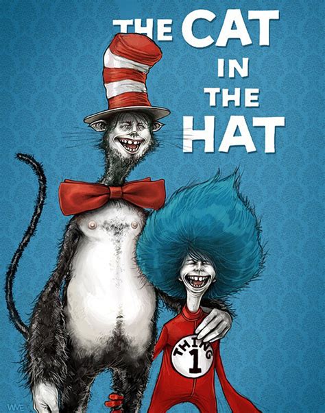 The Cat in The Hat - The Design Inspiration | Illustration Art | The Design Inspiration