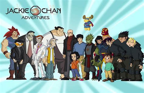 jackie chan: jackie chan adventures characters