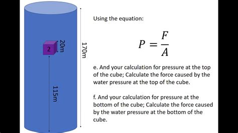 Upthrust and pressure - YouTube