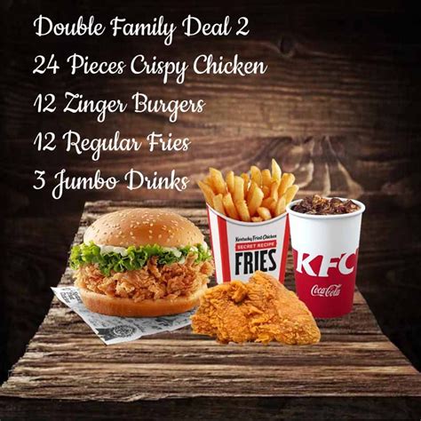 Double Family Deal 1 From KFC - GiftsandAll.com