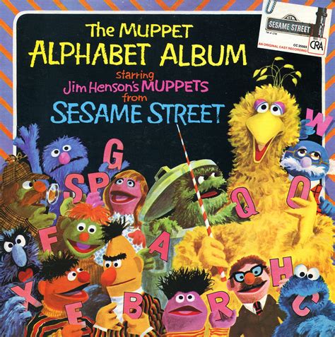 The Muppet Alphabet Album - Sesame Street Soundtrack LP/CD