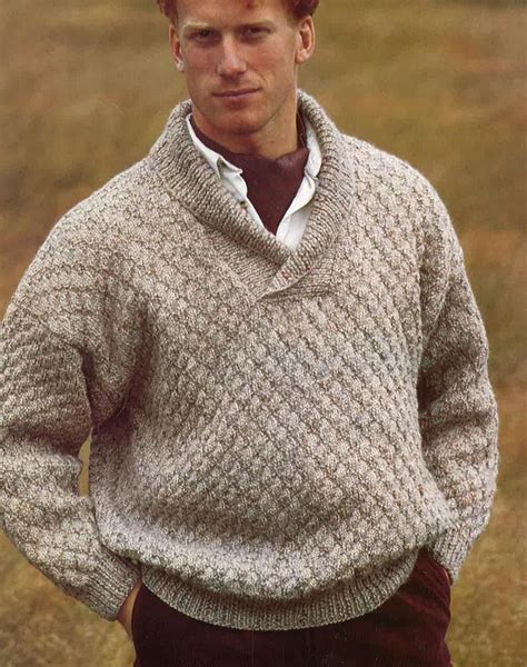 Easy Mens Sweater Knitting Pattern Free It Usually Consists Of ...