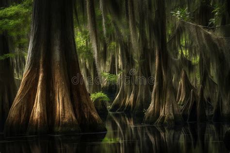 Swamp Cypress Trees Stock Illustrations – 65 Swamp Cypress Trees Stock ...