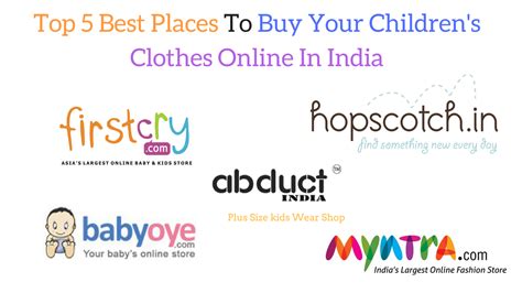 Top 5 Best Places To Buy Your Children’s Clothes Online In India | Kids ...