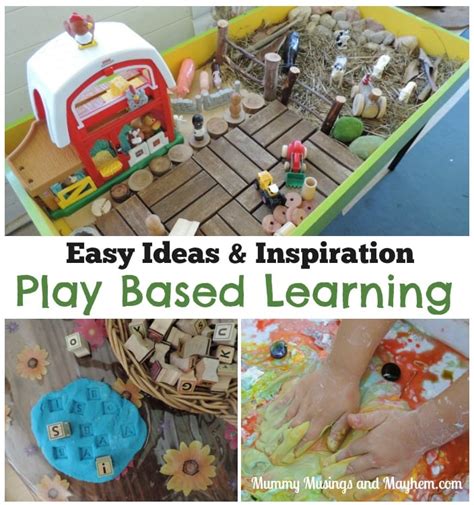 A Week of Play Based Learning - Ideas, Activities & Inspiration - The ...