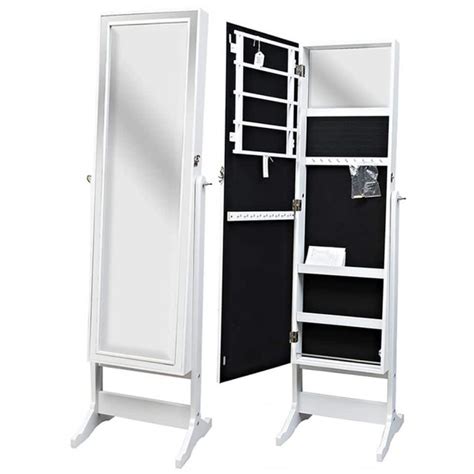 Jewellery Cabinet White