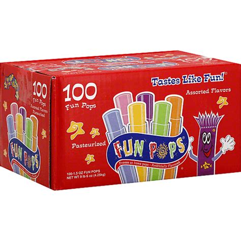 Fun Pops Pops, Assorted Flavors | Freezer Pops | Donelan's Supermarkets