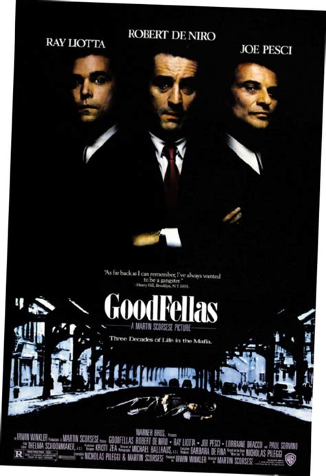 Goodfellas Movie Poster 24in x36 in - Bad Dog Posters