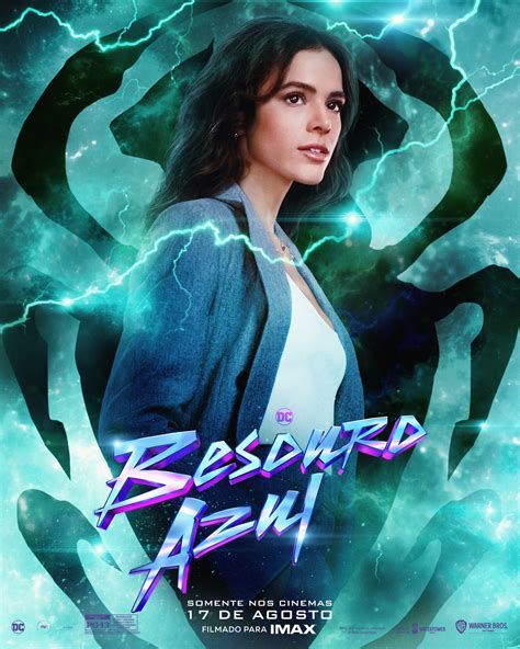 Bruna Marquezine as Jenny Kord | Blue Beetle | Promotional poster ...