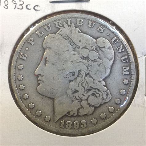 1893 CC Morgan Silver Dollar - For Sale, Buy Now Online - Item #485130