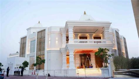 Dubai's newest Hindu temple officially opened