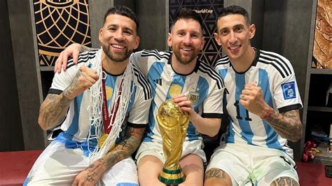 WATCH: Lionel Messi and Argentina teammates DANCE on dressing room ...