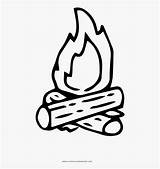 Coloring Campfire Popular Sketch Page sketch template