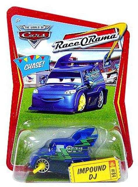 Disney Pixar Cars The World of Cars Race-O-Rama Impound DJ 155 Diecast ...