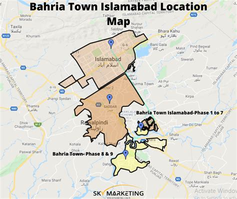 Bahria Town Islamabad (UPDATED) Project Details | Location