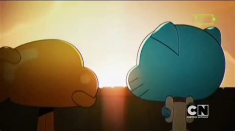 The Amazing World of Gumball - Gumball And Darwin Kissing Their Invisible Girlfriends - YouTube