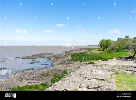 Beach at Colonia del Sacramento, Uruguay Stock Photo - Alamy