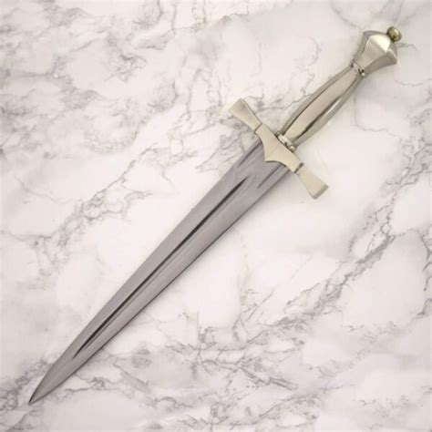 Silver Hilted Dagger - Irongate Armory