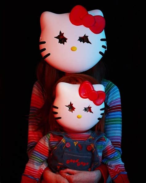 #chucky #hellokitty Arte Horror, Horror Art, Narcos Wallpaper, Chucky Horror Movie, Horror ...