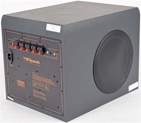 Klipsch THX ProMedia 5.1 Computer Speaker Dual Side-Firing 8" Woofer ...