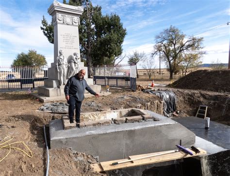 Preservation work at the Ludlow Massacre site revealed hidden symbols ...