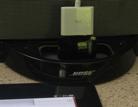 Using Your iPad with Bose Sound Dock – The MacMAD Apple User Group