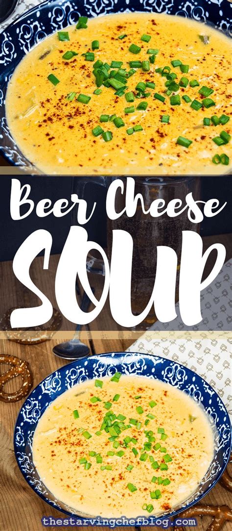 German Beer Cheese Soup | Recipe | Beer cheese soups, Cheese soup, Beer ...