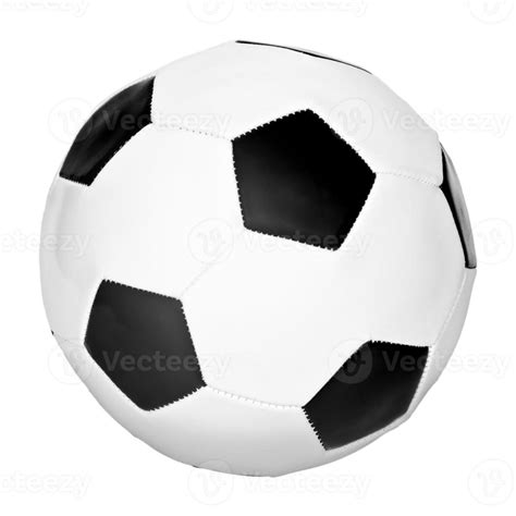 Black and white soccer ball 21144417 Stock Photo at Vecteezy