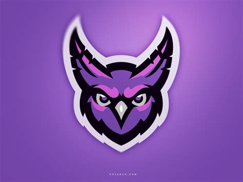 The purple owl them is an interesting eye-catching way for someone to remember your team. Made a ...