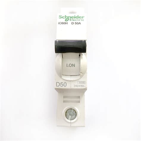 MCB's: Schneider Electric iC60H D50A D50 50A 50 Amp MCB Circuit Breaker ...