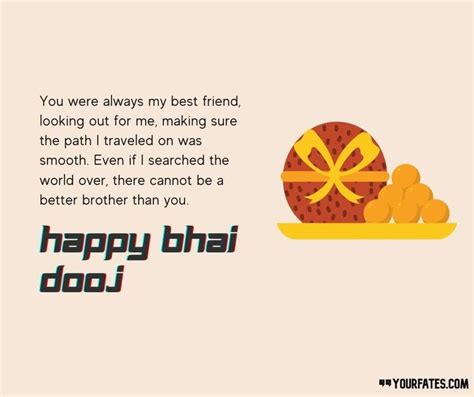 60 Happy Bhai Dooj Wishes, Quotes, Messages and Images (2021) | Bhai dooj wishes, Quotes, Wish ...