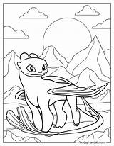 Toothless Night Fury Coloring Pages sketch template