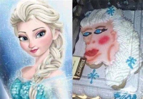 elsa frozen cake fail - Savanna Leak