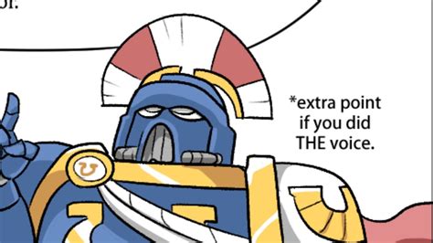 Warhammer 40 Comic Meme Dub: Ultramarine Cato Sicarius Explains What A ...