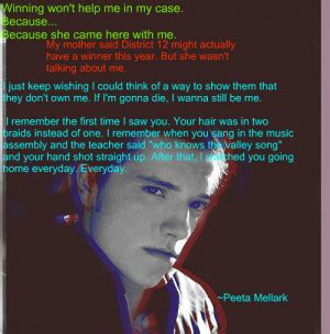 Peeta Mellark Funny Quotes. QuotesGram