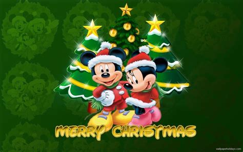 Mickey Christmas Wallpapers - Top Free Mickey Christmas Backgrounds ...