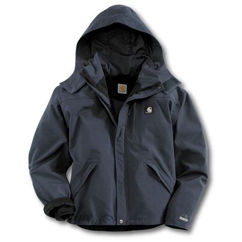 Men's Regular Carhartt® Waterproof Breathable Jacket - 184167, Insulated Jackets & Coats at ...