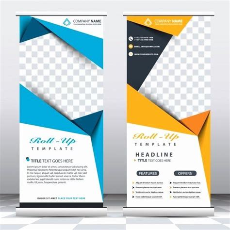 Retractable Banner Design Templates