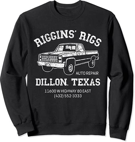 Shop Dillon Texas Football Fan Auto Repair Riggins Rigs T Shirts - Tees.Design