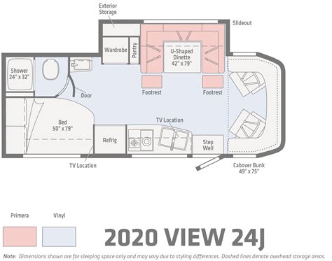 2020 Winnebago View Floorplan Overview - Lichtsinn RV Blog