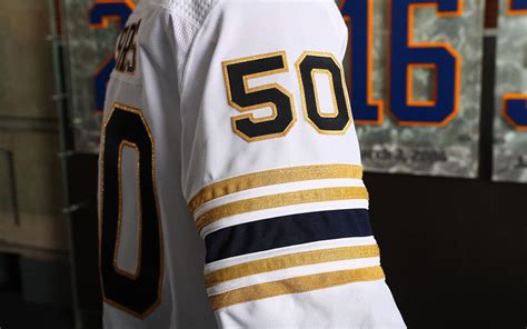 How bringing back royal blue led to Sabres' 50th anniversary jersey ...