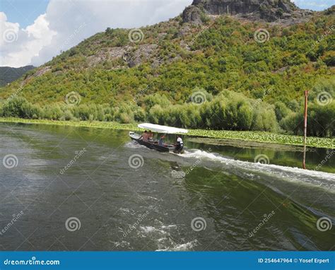 Lake Skadar in Montenegro National Park Editorial Stock Image - Image of skadar, peninsula ...