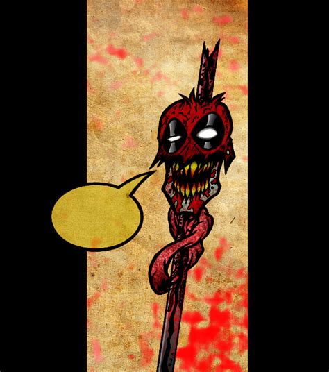 Zombie Deadpool coloured by Berty-J-A on DeviantArt