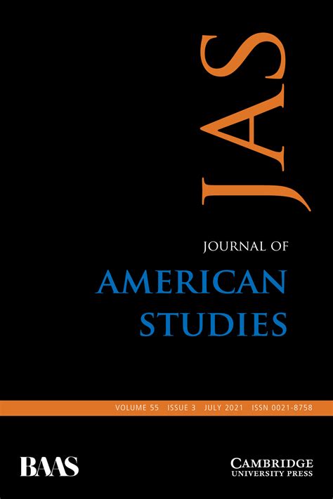 Journal of American Studies | Latest issue | Cambridge Core