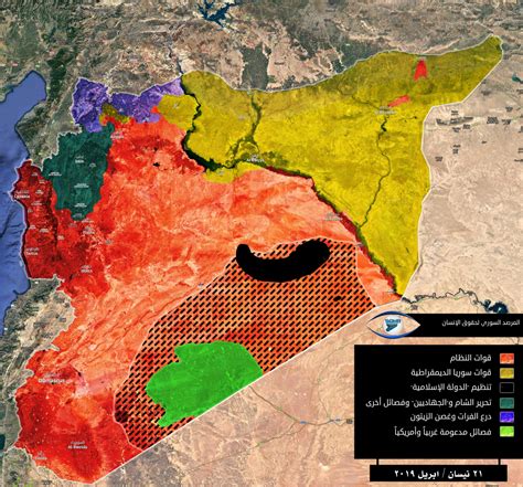 On an area of about 40000 km², ISIS expands its activities in the Syrian desert and kills about ...