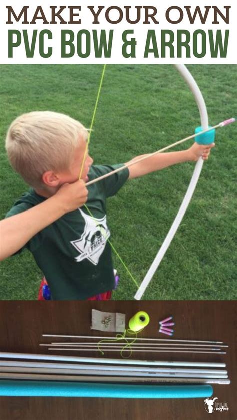 DIY - The ULTIMATE PVC Bow and Arrow! | Kids bow and arrow, Homemade ...